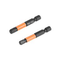 Punta de destornillador hexagonal Imperial/métrica, cabezal de destornillador neumático magnético de cambio rápido, antideslizante de alta dureza, 10 Uds. - details 2
