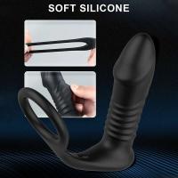 Leten-vibrador telescópico con tapón Anal para mujer, vibrador con aplicación remota inalámbrica, Juguetes sexuales para mujer, consolador Anal, masajeador de próstata, tapón Anal - details 5