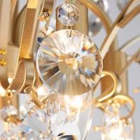 WUZUPS 5-Light Crystal Pendant Ceiling Light