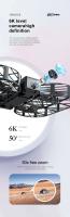 Dron plegable con cámara HD 6K para niños, cuadricóptero con Control remoto de bolsillo, WIFI, FPV, V38 - details 4