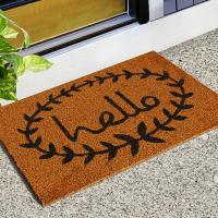 Alfombra de Entrada de PVC Antidesgaste Impermeable, Antideslizante, Fibra de Coco Falsa para Hogar y Oficina - details 6