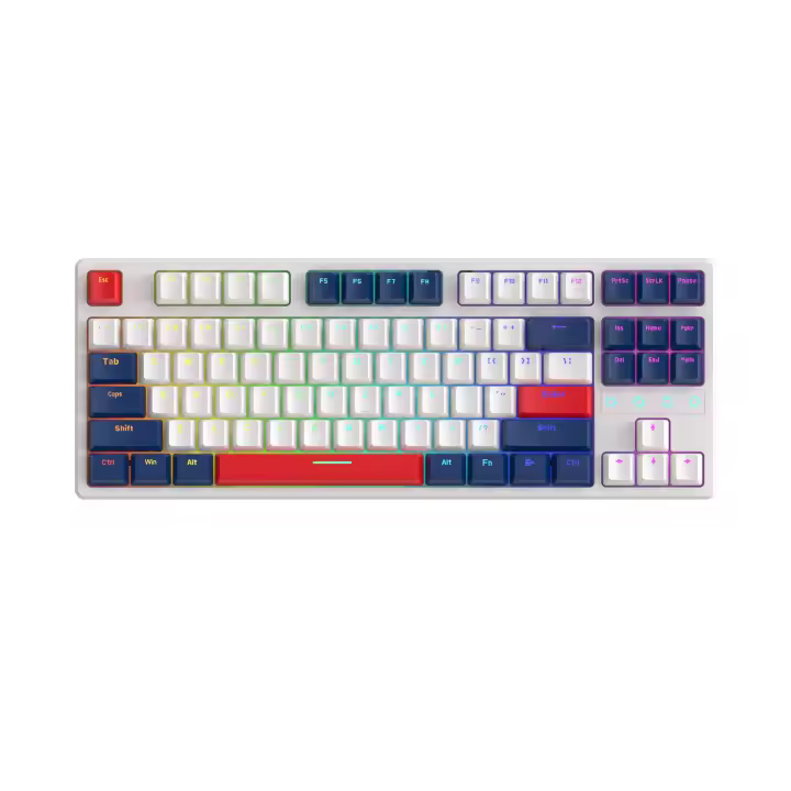 K87RGB iluminado Hot Swap Teclado Mecánico Gaming Gaming personalizado DIY Gaming Teclados Mecánicos - 1