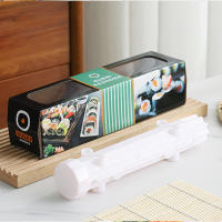 Juego de herramientas para hacer Sushi a rayas, reutilizable, duradero, para cocina y hogar - details 3