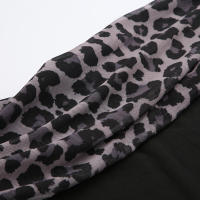 BUNO-Top corto con estampado de leopardo para mujer, camisetas de manga larga con hombros descubiertos, estética Y2K, ropa Grunge Fairycore - details 30