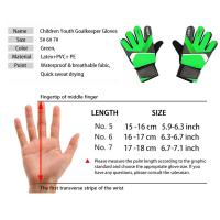 Children Anti-Collision Latex Goalkeeper Gloves Football Gloves Soccer Goalie Hand Protection - details 5
