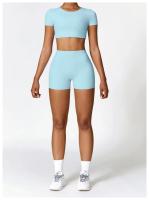 Pantalones Cortos de Yoga de Cintura Alta Leggings Deportivos Suaves para Mujeres - details 24
