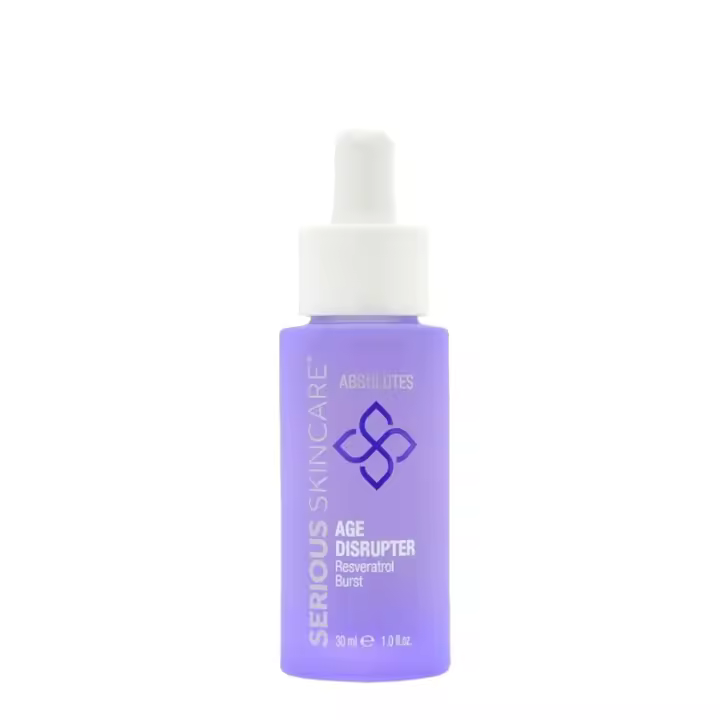 Serious Skincare Absolutes Age Disrupter Suero de tratamiento facial con resveratrol para células madre de piel de uva suaves y radiantes - 1