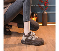 Nuevos zapatos de pan con suela gruesa, deportivos y de ocio, zapatos de tabla versátiles de moda para aumentar la altura - details 13
