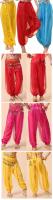 Pantalones indios para niños y niñas, ropa interior de gasa, actuaciones en escenario, práctica de baile. - details 4