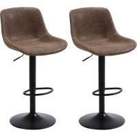 taburetes de Bar giratorios con Respaldo,sillas de Bar Modernas Ajustables,Taburete Alto sin Brazos - details 0