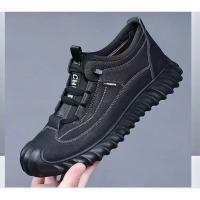Hombres Zapatos Casuales, Nuevos Adolescentes Transpirable De Bajo Cordones Antideslizante Zapatos De Los Hombres Suela Blanda - details 5