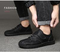 Nuevos zapatos transpirables antideslizantes de lujo a la moda, zapatos versátiles de ocio para hombres, zapatos ligeros y cómodos para caminar - details 3