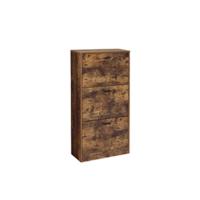 Mueble para Zapatos de 2 Puertas Estante con Compartimento Abierto Separador Ajustable 8 a 12 Pares - details 10