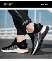 Nuevos zapatos informales para hombre, zapatillas simples de verano en blanco y negro, zapatillas transpirables a la moda, zapatos invisibles con aumento de altura de 6/8/10cm - details 6