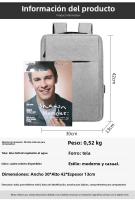 Carga Casual estudiante bolsa de la escuela Premium Sense gran capacidad de los hombres mochila de negocios - details 0