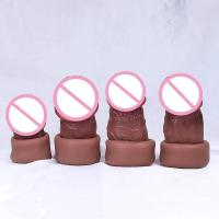 Leten Extender Realistic Condom Delay Ejaculation Sleeve Dick Male Dildo Sex Toys for Men Adult Erotic Goods - details 4