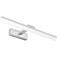 Lámpara LED de 32W Lámpara de espejo Aplique Blanco Frio 6000K Luz natural para Espejo Muebles de Maquillaje Aparato Montado en la Pared, Negro, 120CM - details 95