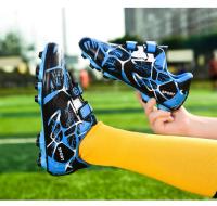 Botas de fútbol profesionales TF/FG para niños, zapatos de fútbol rápidos antideslizantes para interiores, botines de fútbol ultraligeros para niños - details 15