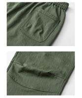 Pantalones Cargo Retro para Hombres CHAIFENKO Largo Completo, Material de Poliéster, Moda de Primavera-Otoño - details 8