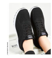 Zapatillas de moda para mujer Fly Woven Zapatillas de malla transpirable cómodas Air Cushion Zapatillas para correr Zapatillas deportivas - details 10