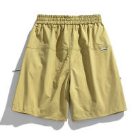 CHAIFENKO Pantalones Cortos de Nylon para Hombres Cómodos con Múltiples Bolsillos para Deportes y Fitness Moda de Verano para Exteriores - details 2