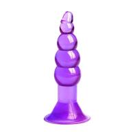 Empaquetado privado SEXY Silicona Ventosa Tapón Masajeador de Próstata Dildo Vibrador Punto G Anal Juguetes Sexuales para Adultos - details 5