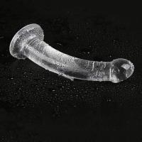 Leten Plug Transparente de 3 Tamaños Ventosa Fuerte para G-spot Masajeador Vaginal Expansor Anal - details 10