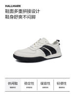 Nuevos zapatos de cuero transpirables para tablero, deportes de suela blanda, zapatos Forrest Gump, zapatos casuales con cordones bajos de moda. - details 2