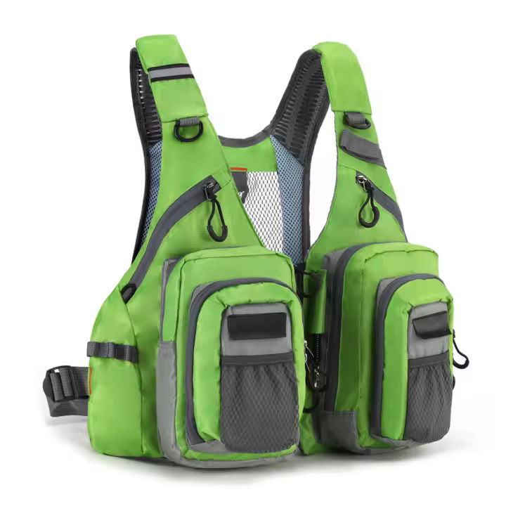 Chaleco de Pesca Transpirable Ajustable Para Actividades al Aire Libre - 1