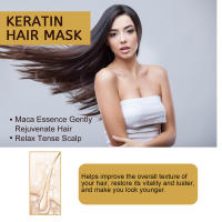 Mascarilla reparadora hidratante profunda para cabello seco, partido y enredado dañado - details 4