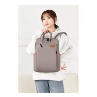 Mochila De trabajo simple para mujer, bolso de mano para ordenador portátil, mochila de hombro ligera informal, mochila de viaje de gran capacidad con cinturón de equipaje - details 4