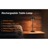 Lámpara de mesa inalámbrica