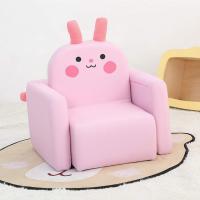 Sillón para niños Multifuncional, Silla y Mesa para niños/Taburete con una Sonrisa Divertida para niños y niñas (Conejo Rosa) - details 6
