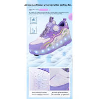 Patines Automáticos Luminosos Ideales para Infantes, Adultos, Estudiantes - details 7