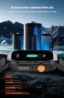 Relojes inteligentes hombre mujer Bluetooth deporte Seguimiento GPS ritmo cardíaco presión arterial reloj multifunción - details 10