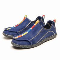 Zapatos de lona informales para hombre, mocasines transpirables, suaves y cómodos, antideslizantes, sin cordones, para conducir - details 25