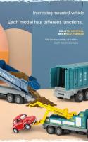 Coche de juguete de ingeniería para niños, excavadora de inercia de Dumper grande, regalo de cumpleaños para niños de 2 a 4 años, nuevo, 2024 - details 3