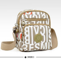 Nuevo bolso de tela de flores de hombro, bolso de mensajero informal de moda, mochila pequeña de compras - details 40