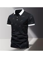 Polos de Algodón 100% para Hombres Verano 2024 Manga Corta Camisetas de Moda Transpirables - details 2
