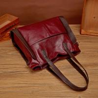 Bolso de piel sintética con asa superior para mujer, bandolera femenina de gran capacidad, diseño de lujo - details 12