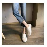 Primavera nuevos zapatos blancos de cuero para mujer, el verano delgado puede pisar el talón, zapatos casuales planos. - details 10