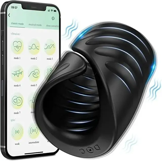 Entrenador de Placer Solo para Hombres Vibrador de Entrenamiento de Glándulos con Control APP - 1