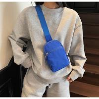 Monedero de almacenamiento, bolso de pecho de nailon, bolso cruzado multifuncional de estilo coreano para teléfono, bolso bandolera de gran capacidad, riñonera deportiva para hombre - details 7