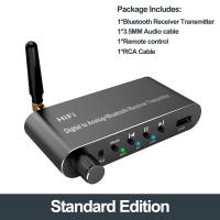 DAC-transmisor receptor con Bluetooth 5,1, adaptador de Audio inalámbrico de 3,5 MM, AUX, RCA, Coaxial óptico, u-disk, convertidor Digital a analógico - details 14
