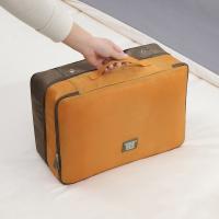 Bolsa de ropa de doble capa de gran capacidad, ahorro de espacio con cremallera, edredón, bolsa de compresión de algodón, bolsa de almacenamiento de chaqueta de plumón a prueba de polvo - details 5