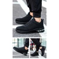 Zapatos De Seguridad Para Trabajo Con Punta De Acero Antideslizantes Y Respirables Para Hombres Botas De Trabajo Ligeras Y Confortables Para Construcción - details 17