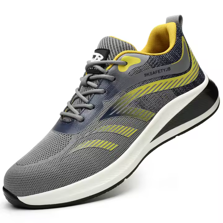 Zapatos de seguridad para hombre y mujer, zapatillas de trabajo ligeras a prueba de perforaciones, botas de trabajo protectoras para verano - 1