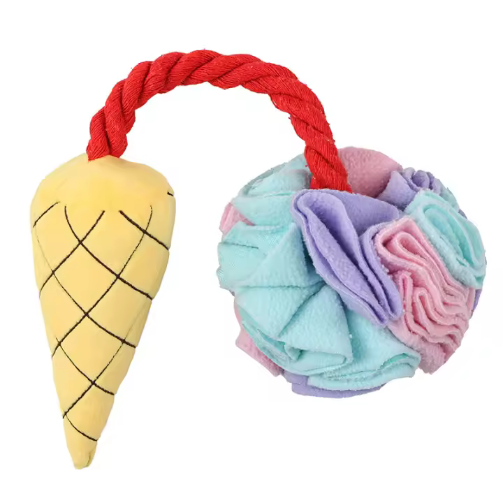 Juguete de Manzana para Perros Caché de Alimentos Interactivo Alivio del Estrés - 1