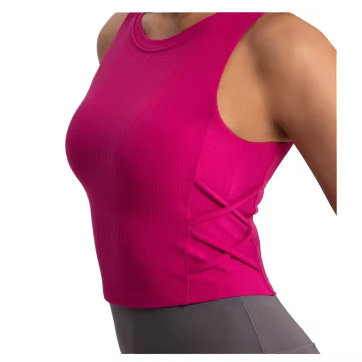 Chaleco Deportivo de Yoga para Mujer Top Transpirable para Entrenamiento en Gimnasio y Correr - 1
