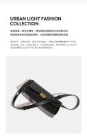 Nueva bolsa de alta gama con un solo hombro para las axilas, bolsa de baguette de palmo oblicuo portátil de moda, bolsa cuadrada pequeña y versátil - details 2